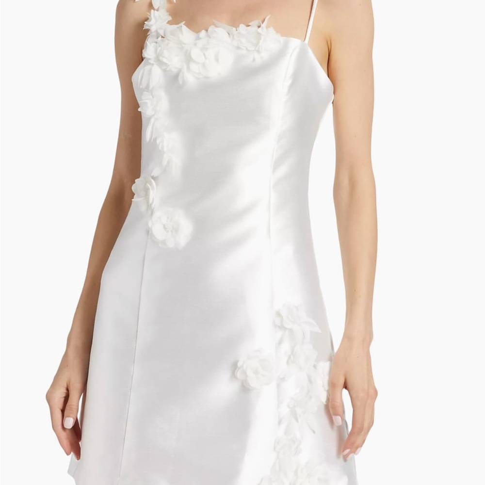 Elliat Stevie Flower Appliqué Mini Dress